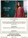 Cherika 5151 By Ganga Pure Bemberg Russian Silk Salwar Kameez